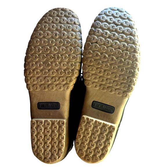 L L Bean Freeport 'Maine Hunting Shoe' Rubber Leather Duck Boots Men's 9 N - Picture 5 of 12